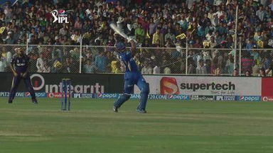 M25: RR vs KKR–  Stuart Binny Wicket