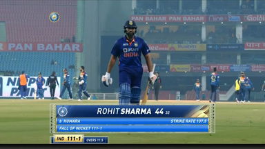 IND vs SL 2022, 1ST T20I: Rohit Sharma Wicket