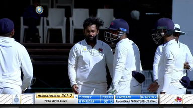 Shams Mulani's 5-wicket haul in Ranji Trophy Final