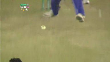 M12: COB vs BT –  Robin Peterson Wicket