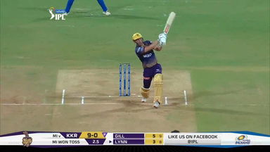 M56: MI vs KKR – Chris Lynn Six