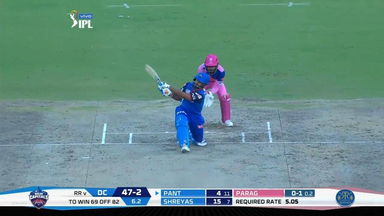 M53: DC vs RR – Rishabh Pant Six