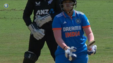 IND-W vs NZ-W 2024, 1st ODI: Shafali Verma Six