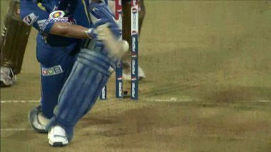 M53: MI vs KKR – Sachin Tendulkar Wicket