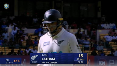 IND vs NZ 2024, 1ST Test: Tom Latham Wicket