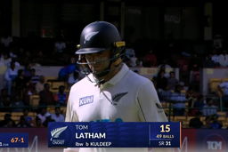 IND vs NZ 2024, 1ST Test: Tom Latham Wicket