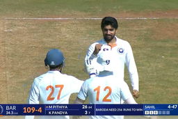 Ranji Trophy 2025, Baroda vs J & K: Seven-star Sahil Lotra sizzles with 7/75