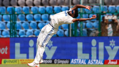 Sensational Siraj sends back Shakib with a skier