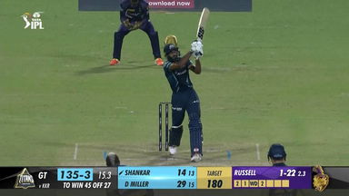 M39: KKR vs GT –  Vijay Shankar  Six