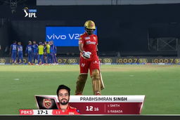 M29: PBKS vs DC – Prabhsimran Singh Wicket