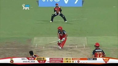 M51: RCB vs SRH – Sarfaraz Khan Six