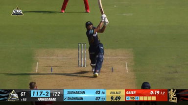 M45: GT vs RCB – Shahrukh Khan Six