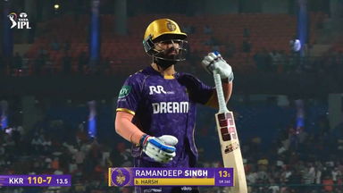 IPL 2025 M68: SRH vs KKR - Ramandeep Singh Wicket