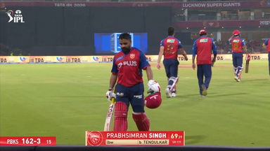 IPL 2026 M68: LSG vs PBKS - Prabhsimran Singh Wicket