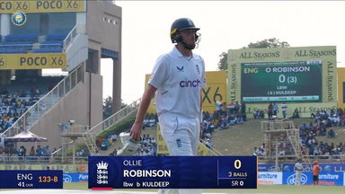 IND vs ENG 2024, 4TH Test: Ollie Robinson Wicket