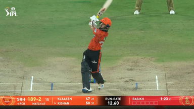 IPL 2026 M67: SRH vs RCB - Ishan Kishan Six
