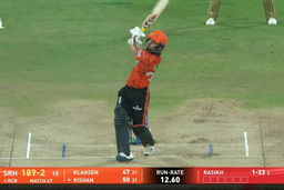 IPL 2026 M67: SRH vs RCB - Ishan Kishan Six