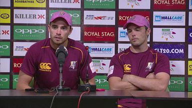 CLT20 2014 Q3: NK vs LIO  –   Press Conference – Daniel Flynn and Tim Southee