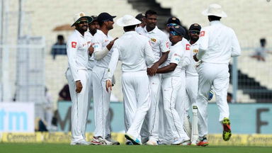 IND vs SL, 2017 - 1st Test: Fall of wickets, IND 1st Innings