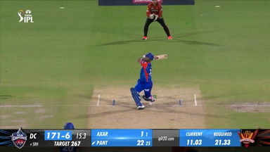 M35: DC vs SRH – Rishabh Pant Six