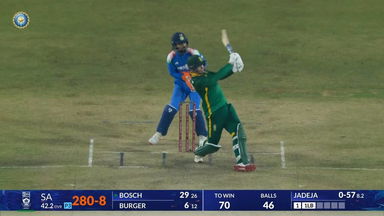IND vs SA 2025, 1st ODI: Corbin Bosch Six