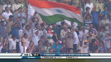 Mum vs Har, Ranji Trophy 2013-14: Tendulkar's 79*