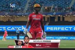 M32: PBKS vs RR – Nicholas Pooran Wicket