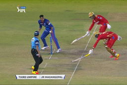 Run-out alert: 1 crease, 2 batsmen