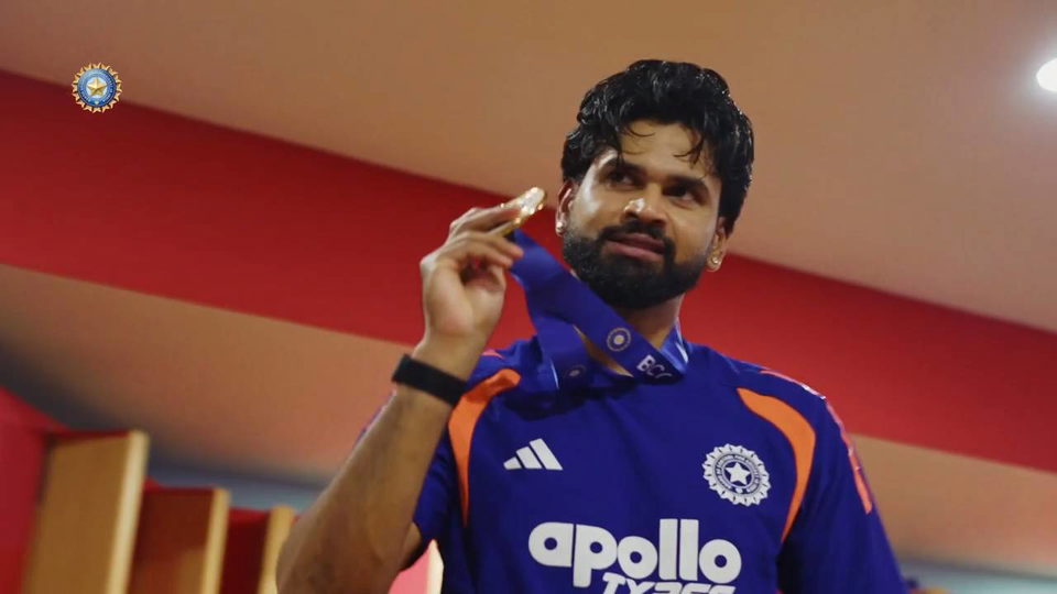 Quick recap from Bengaluru, ft. Impact Player of the Series Medal presentation