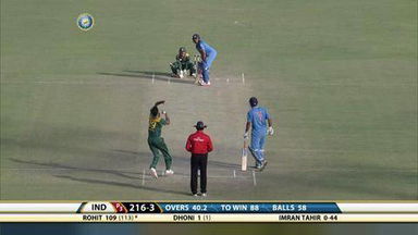 1ST ODI: IND vs SA – Rohit Sharma Six