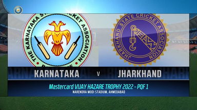 Vijay Hazare Trophy 2022, Karnataka VS Jharkhand : Match Highlights