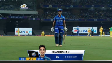 M33: MI vs CSK – Ishan Kishan Wicket