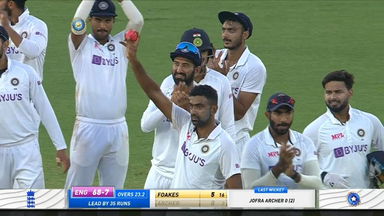 When R Ashwin took Test wicket No.400