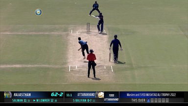 Syed Mushtaq Ali Trophy 2022: Lomror runs out of luck after being dropped once but not twice