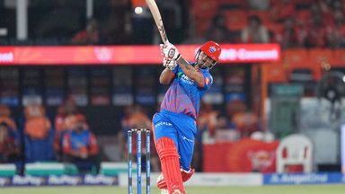 Nitish Rana stands tall with 57(30) in the chase