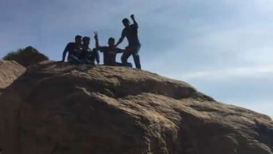 India U19 Boot Camp: Rock climbing session with Rahul Dravid
