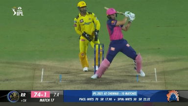 M17: CSK vs RR –  Jos Buttler Six