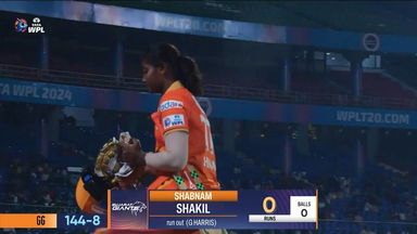M18 - GG vs UPW: Shabnam Shakil Wicket