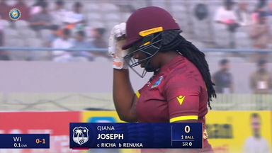 IND-W vs WI-W 2024, 3rd ODI: Qiana Joseph Wicket