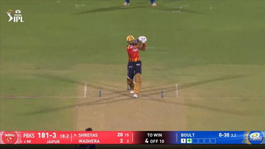 IPL 2025 M69: PBKS vs MI - Shreyas Iyer Six
