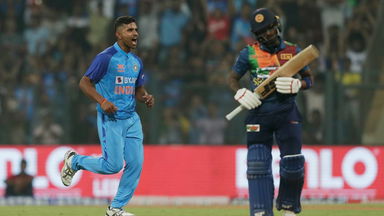 CASTLED - Mavi's magical first wicket in international cricket