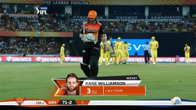 M33: SRH vs CSK – Kane Williamson Wicket