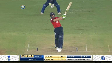 IND vs ENG 2021, 5th T20I : Jos Buttler Six