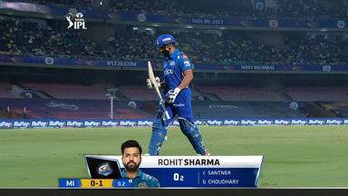 M33: MI vs CSK – Rohit Sharma Wicket
