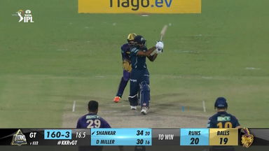 M39: KKR vs GT –  Vijay Shankar  Six