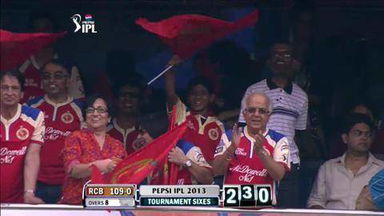 M31: RCB vs PWI – Chris Gayle Six