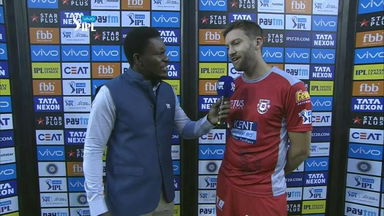 M12: KXIP vs CSK – Andrew Tye Interview