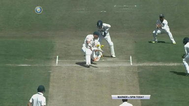 David Warner's spin-play report card