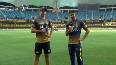 Post-win conversations with Shubman and Southee