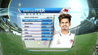 Ranji Trophy Final 2016-17 : Mumbai vs Gujarat - Shreyas Iyer's 82
